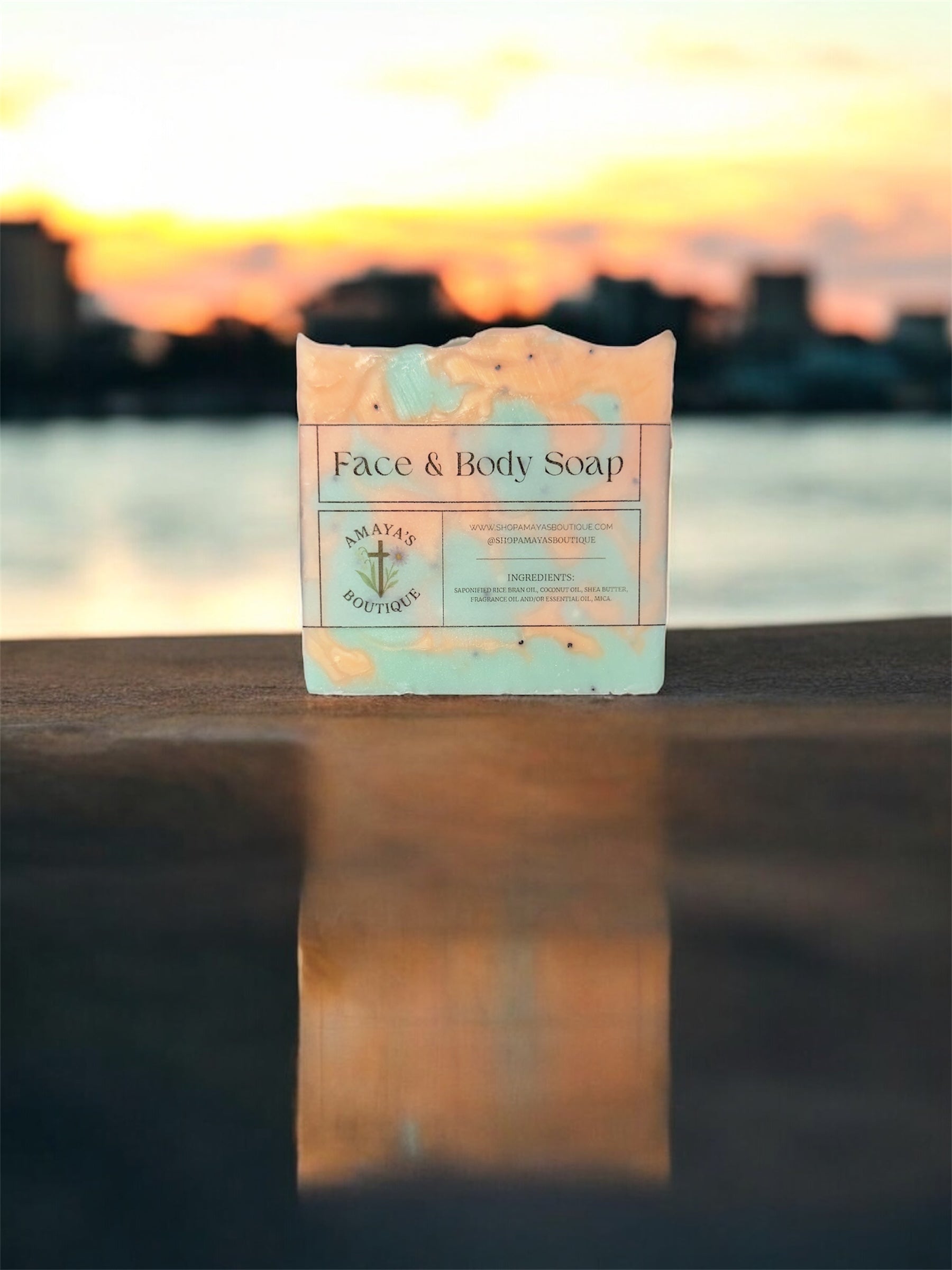 Cucumber & Green Tea Poppyseed Bar Soap