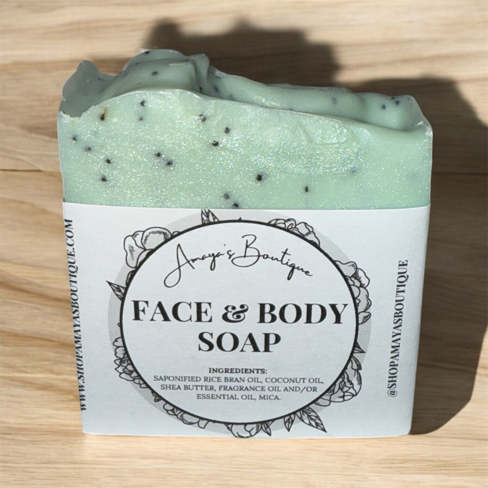 Poppyseed Cucumber Bar Soap