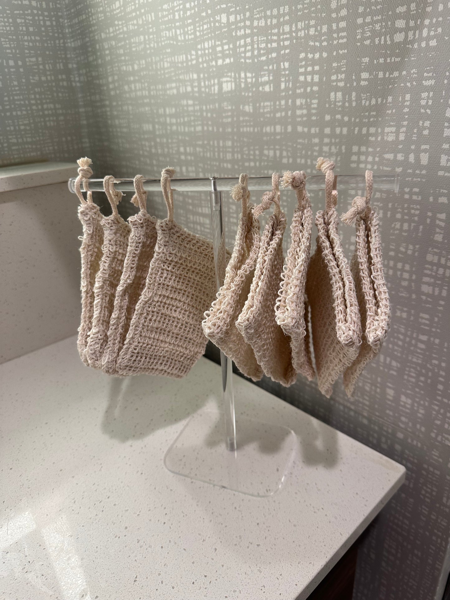 Soap Saver Loofah Bag